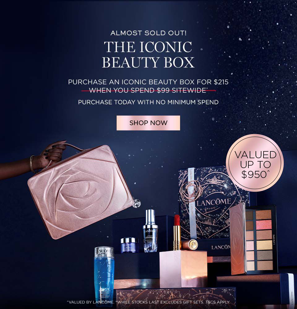 Lancome beauty box 2020 sale